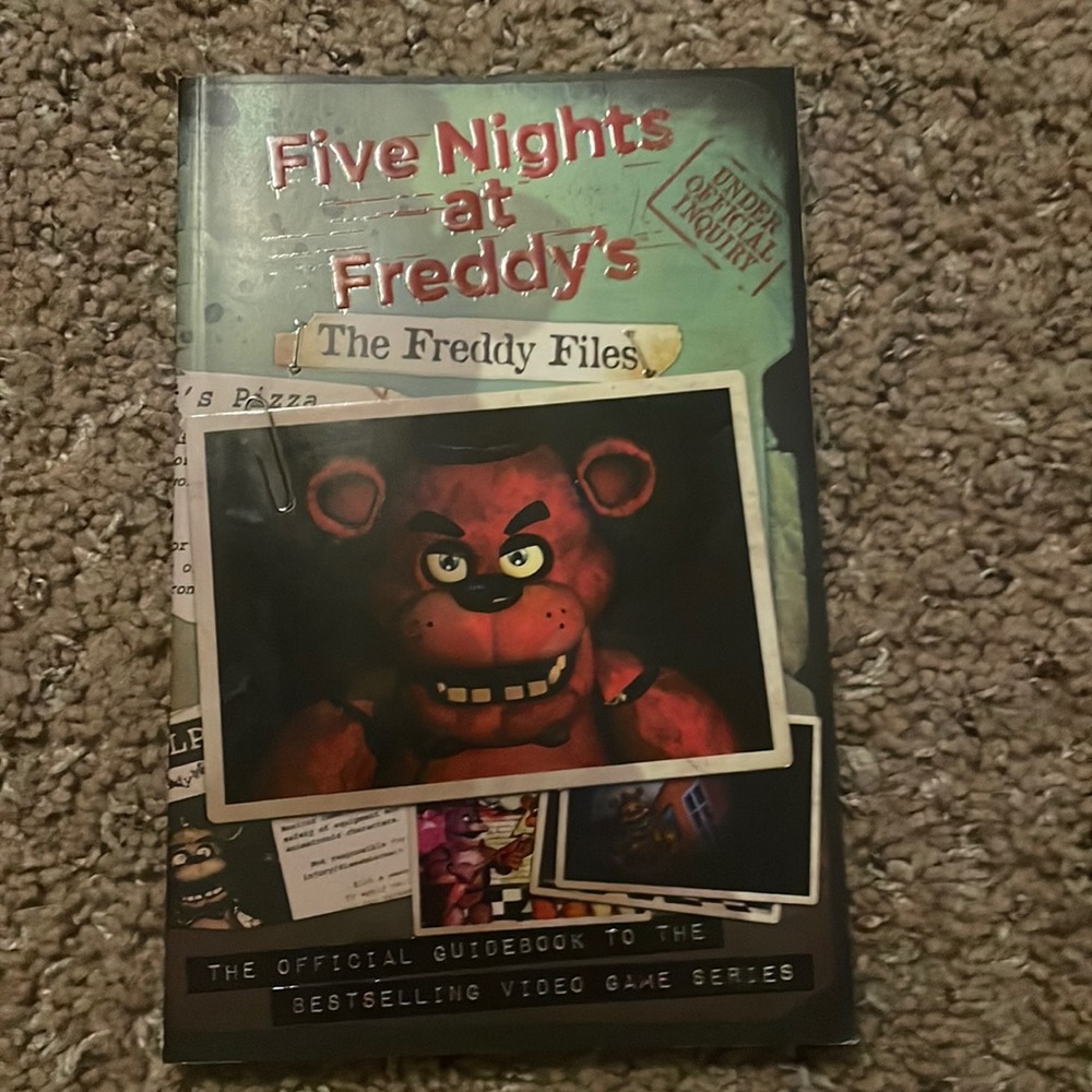 Five Nights At Freddy’s - The Freddy Files book